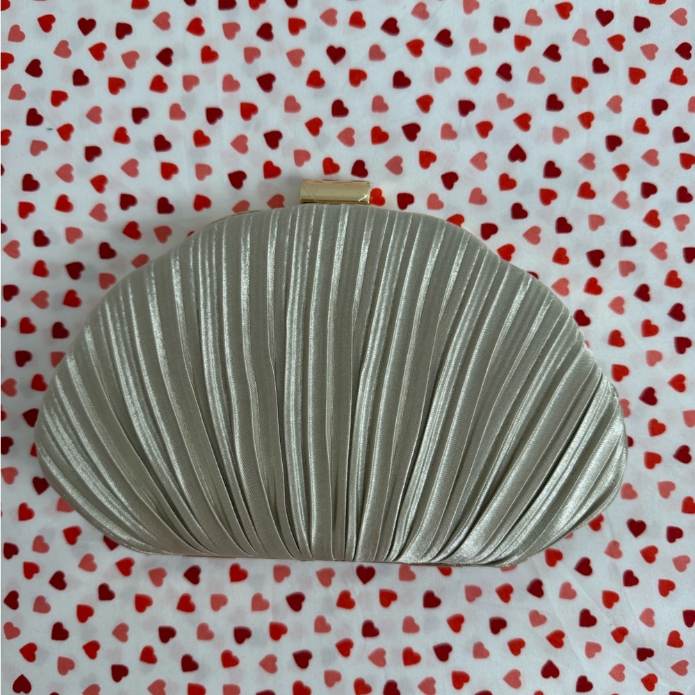 Elegant Gold Clutch Bag